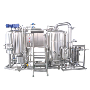 500liters Hot sale pilot brewery equipment hindi kinakalawang na asero electric heating dalawang vessel brewhouse beer brewing system